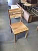 Bauhaus Natural Acacia Dining Table W/ 6 Chairs