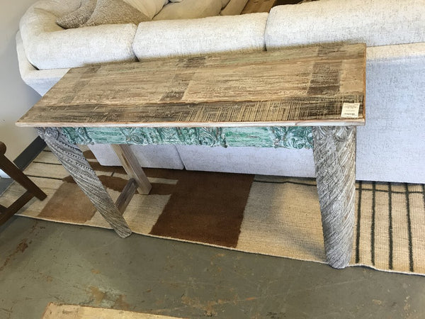 Indonesian Style Console Table 48" x 15" x 32"