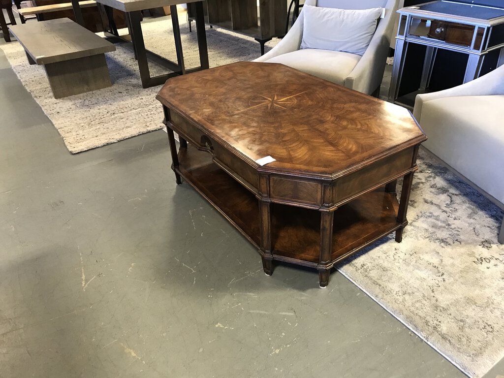 Medium Stained Coffee Table - Johnathan Charles