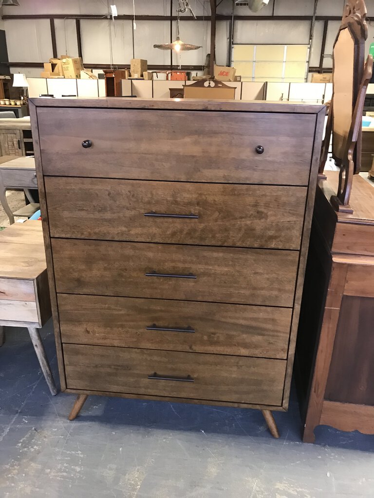 MCM Cinnamon Chest of Drawers