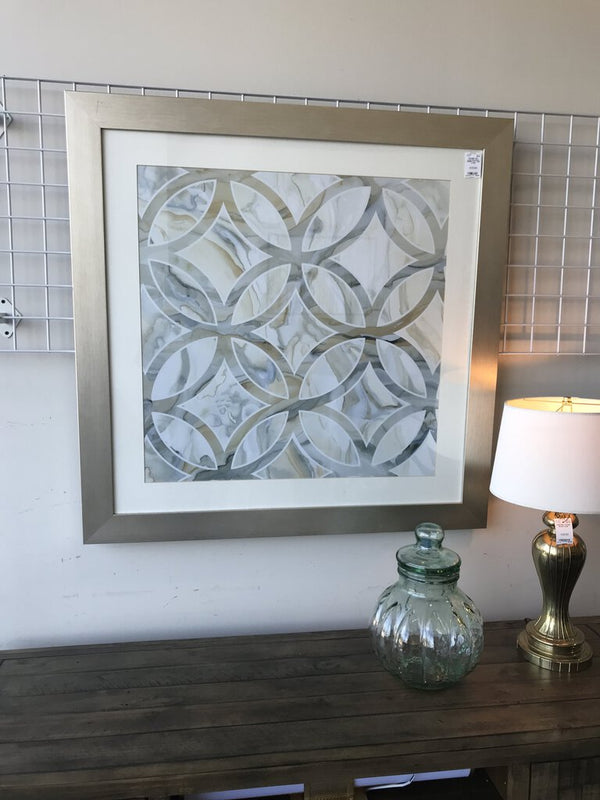 Large Geometric ZGallerie Art - 41.5" x 41.5"