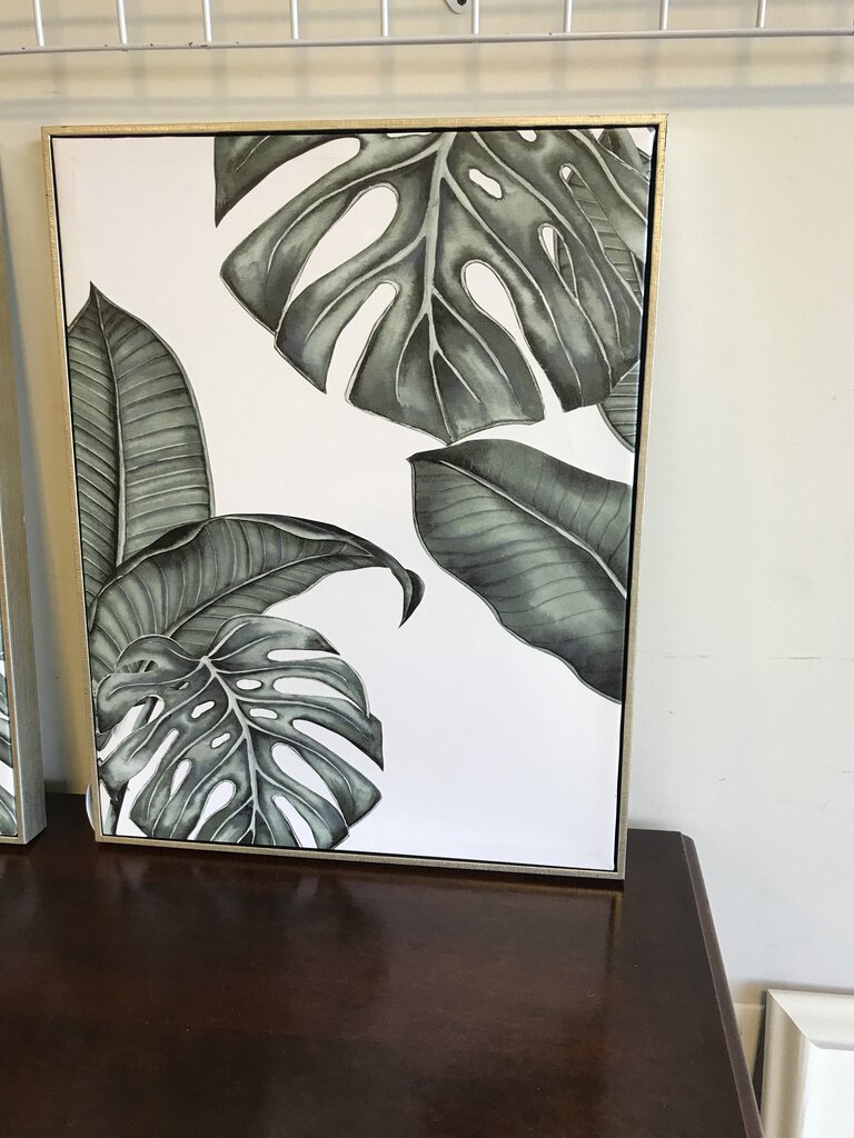 Tropical Leaf Canvas Print