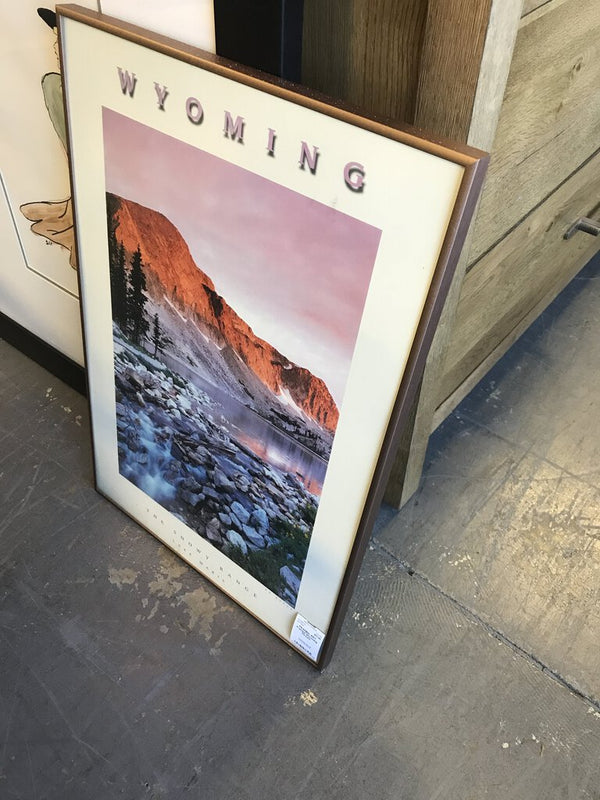 Framed Wyoming Picture